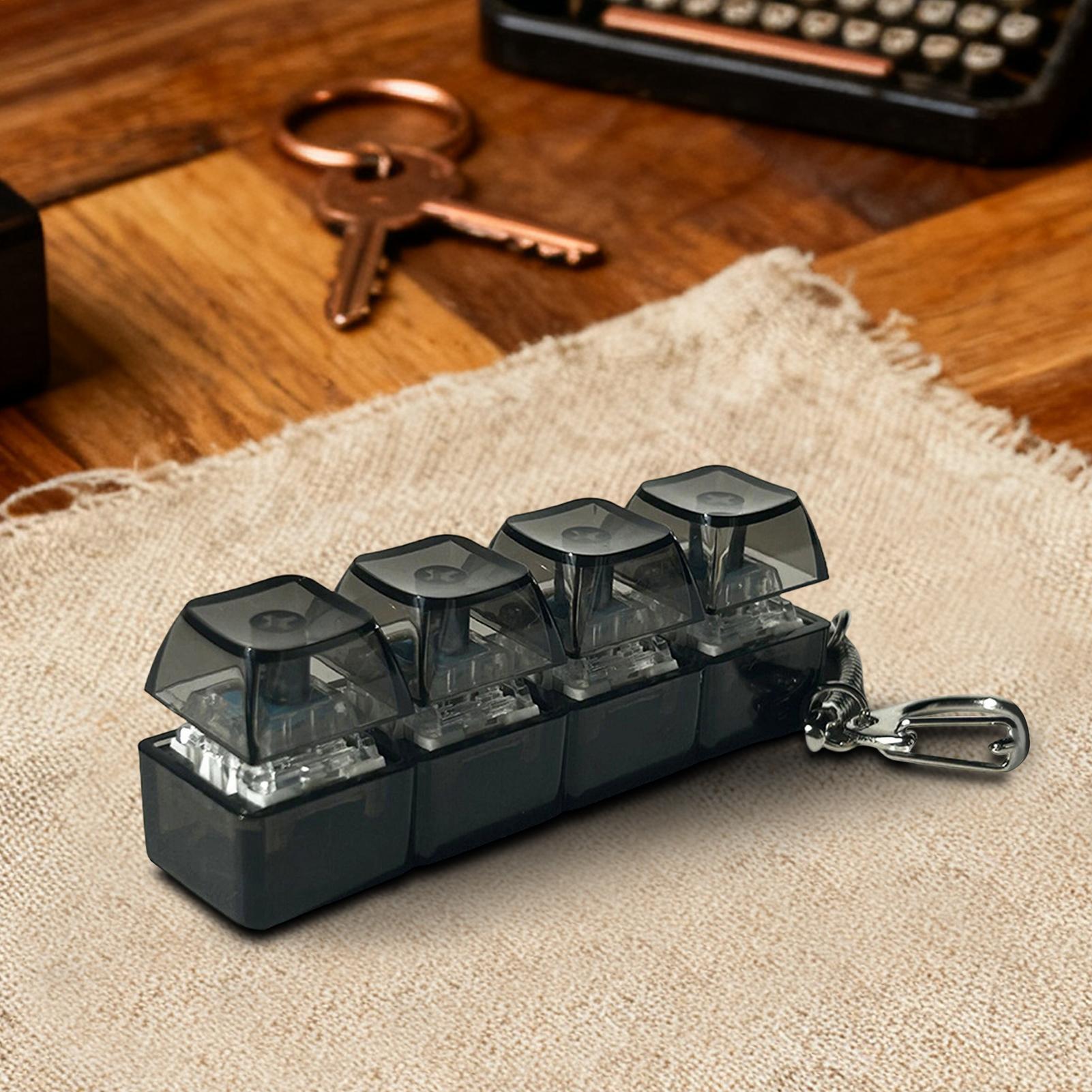 Keyboard Switch Tester - Jouets anti-stress clavier Fidget, porte-clés relaxant,