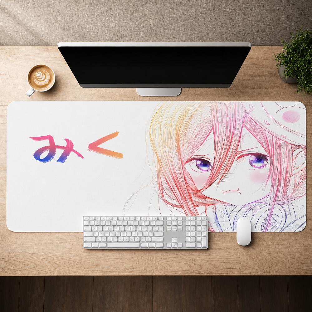Gaming Accessories Drawing - Tapis de Souris Art Line Drawing