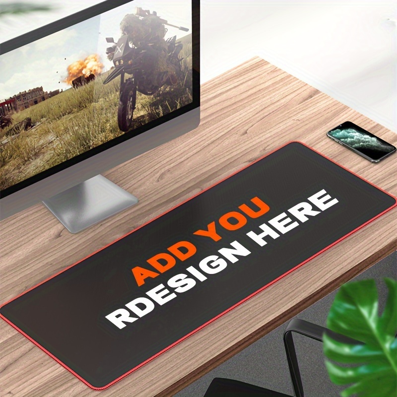 Gaming Accessories Images - Tapis de souris XXL personnalisé antidérapant