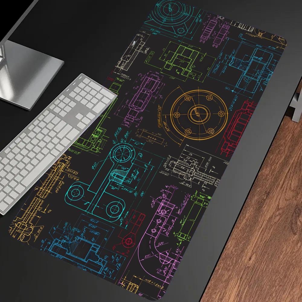Gaming Accessories Drawing - Tapis de souris mécanique pour dessin,