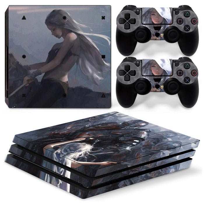 Gaming Accessories Drawing - Autocollant de protection de style fille