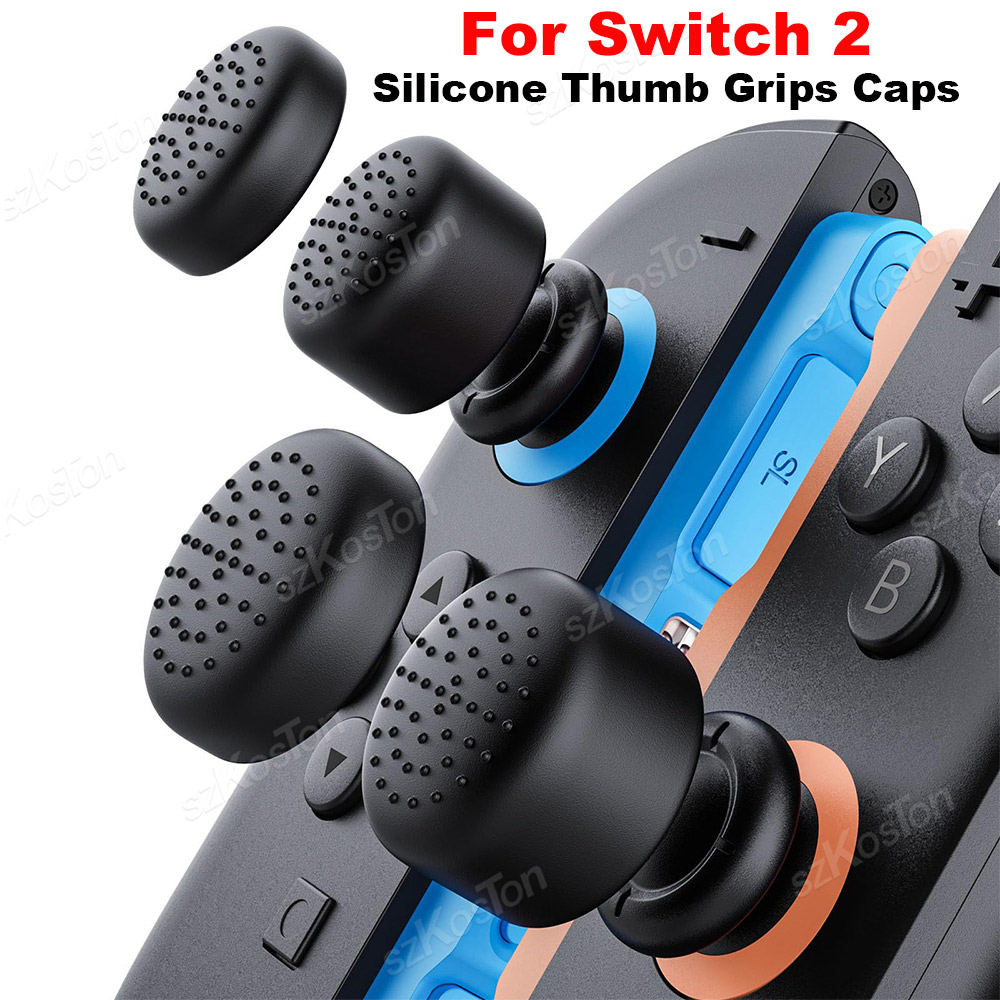 Gaming Kit Accessories Nintendo Switch - Capuchons de poignées de pouce antidérapants