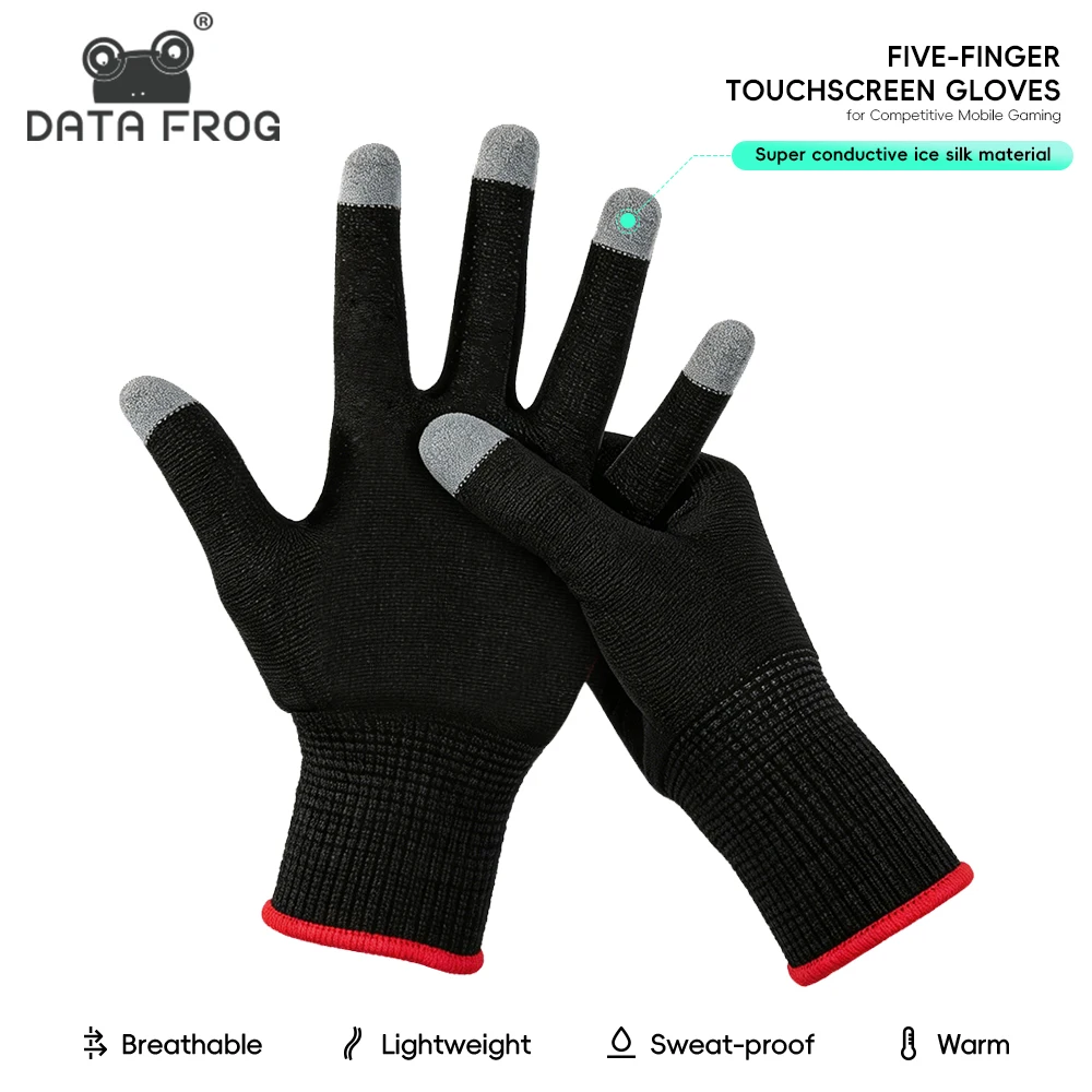 Gaming Accessories Drawing - Gants de jeu polyvalents Data Frog,