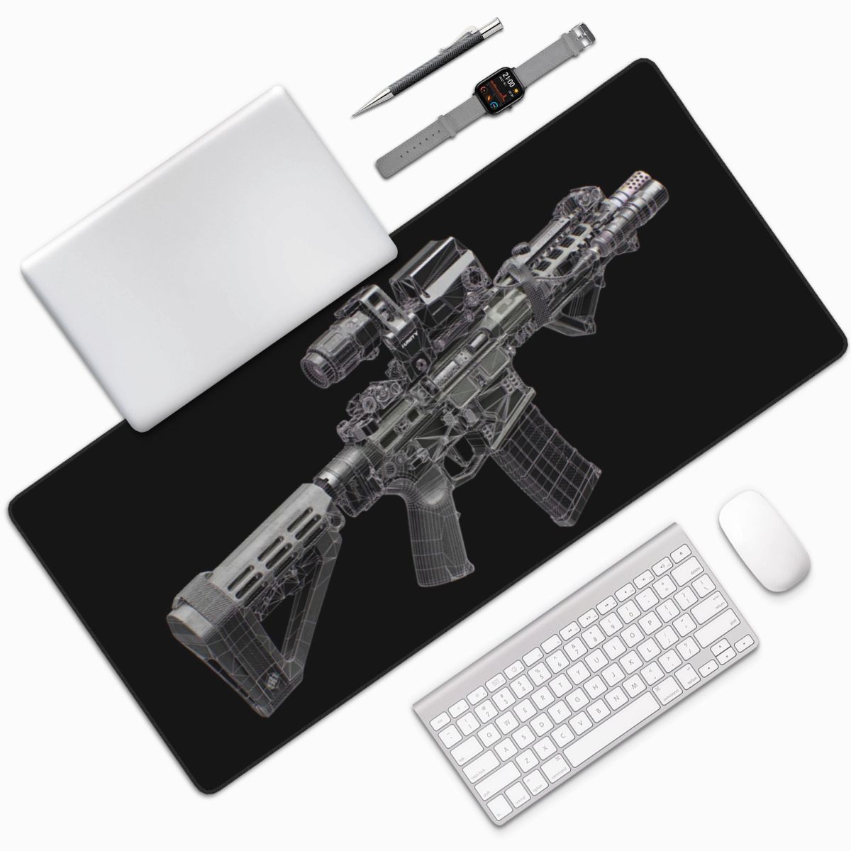 Grand tapis de souris avec des - Gaming Accessories Drawing avis et prix