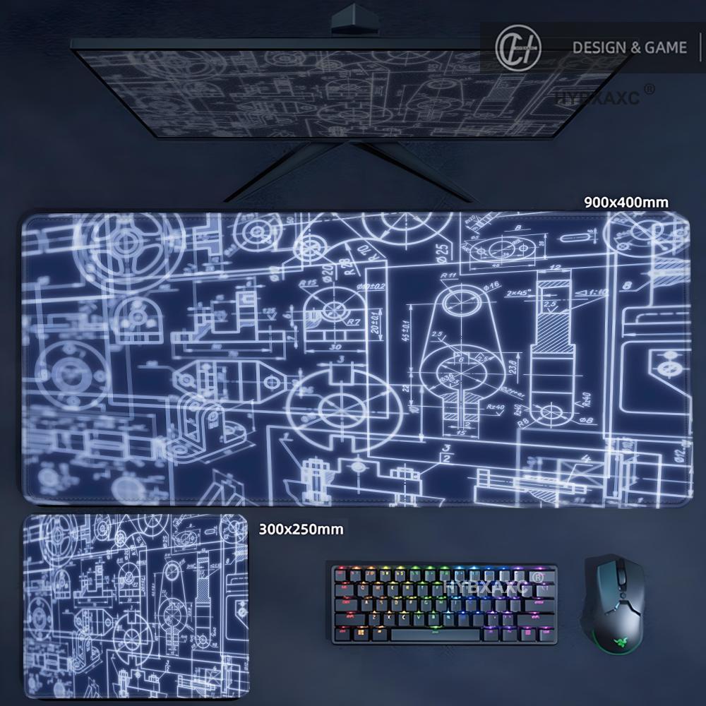 Tapis de souris XXL HYBXAXC en - Gaming Accessories Drawing avis et prix