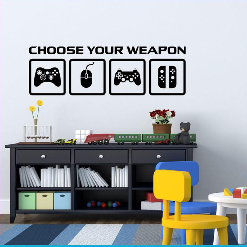 Décor de jeu vidéo, autocollan - Gaming Accessories Wallpaper avis et prix