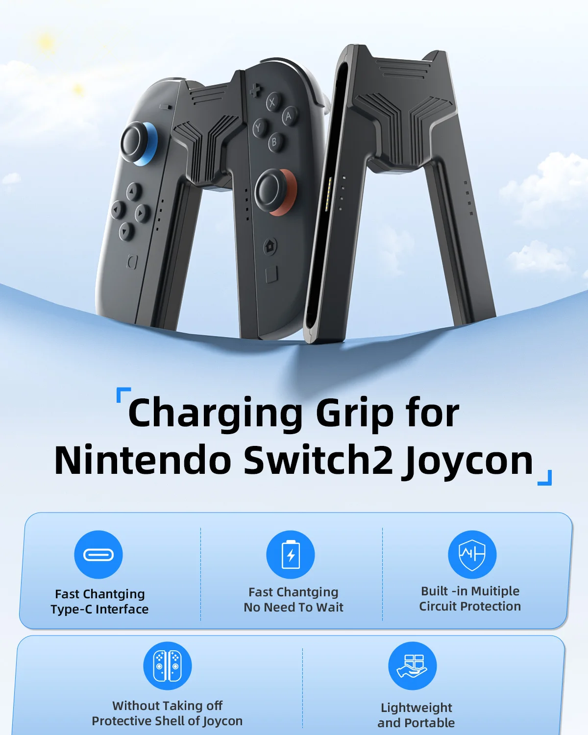Poignée de chargeur pour Switc - Gaming Kit Accessories Nintendo Switch avis et prix