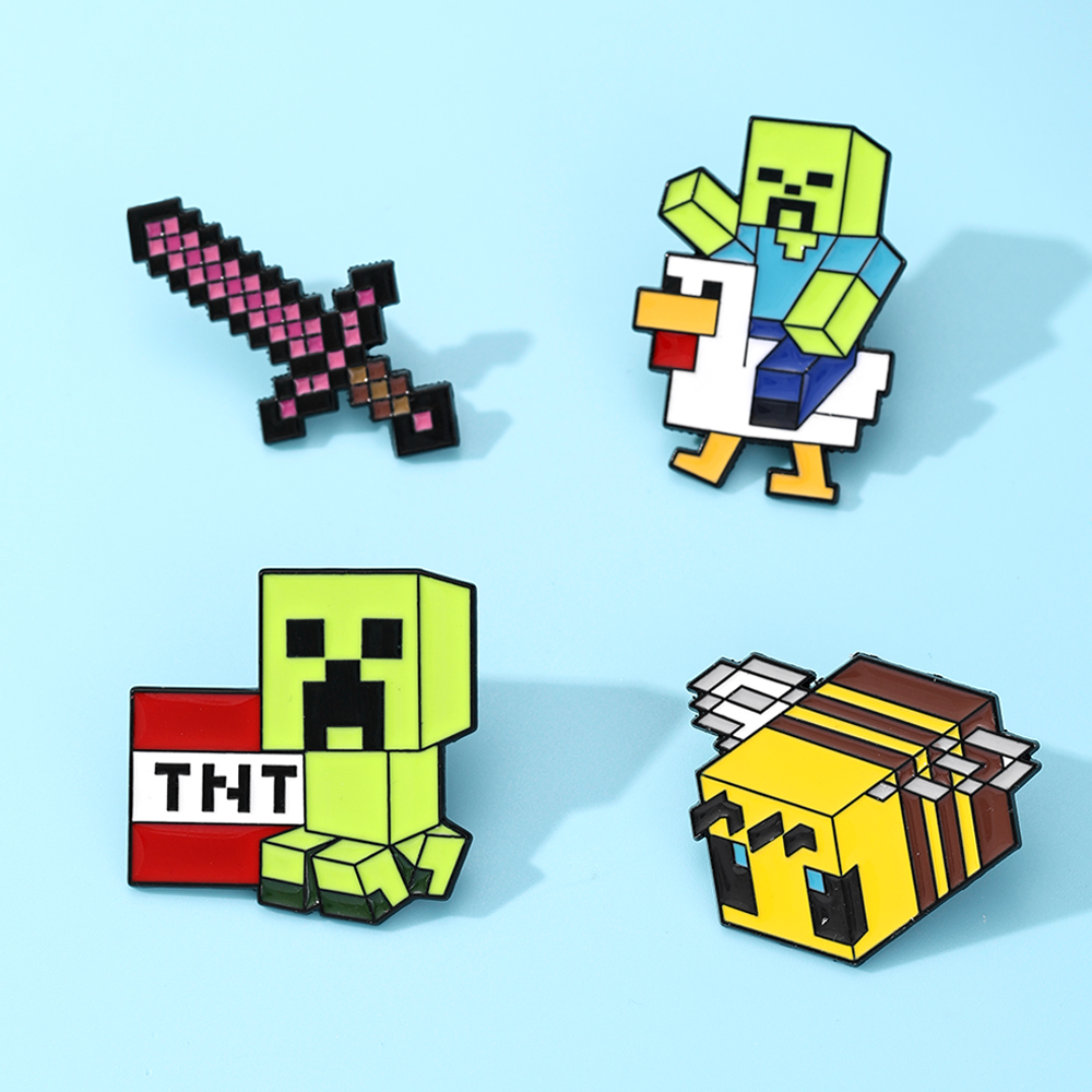 Lot de 4 épingles en émail mig - Gaming Accessories To Gift avis et prix
