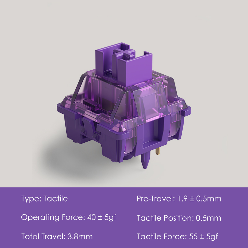 Akko V3 Pro commutateurs viole - Keyboard Switch Tester avis et prix