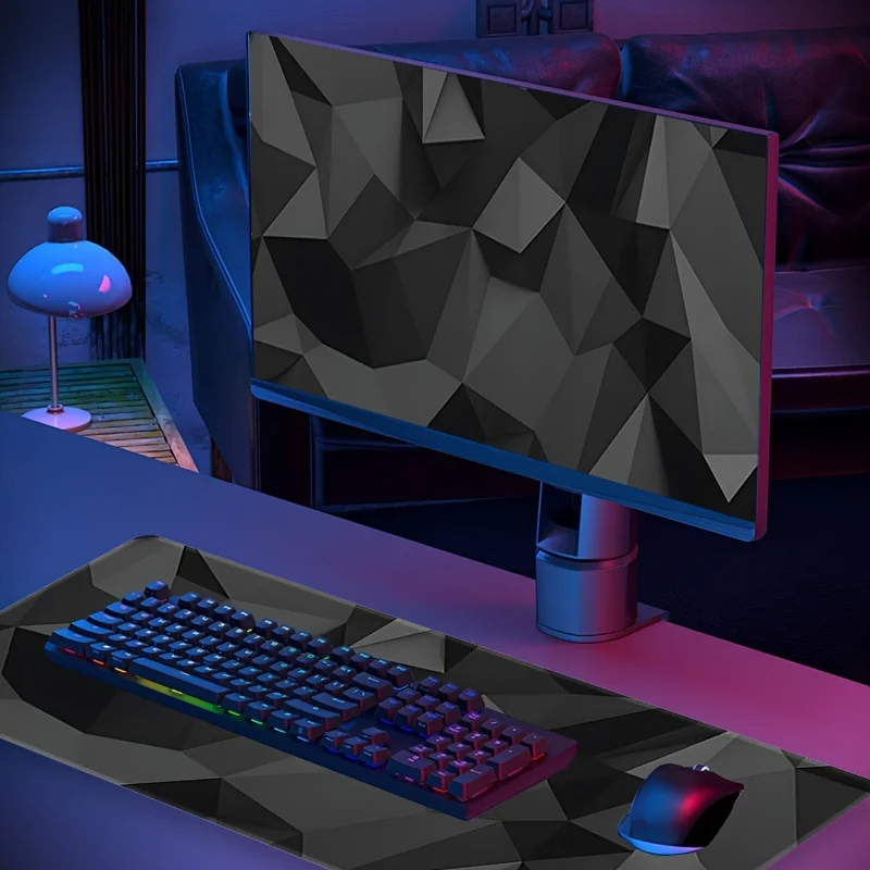 Grand tapis de souris géométri - Gaming Accessories Drawing avis et prix